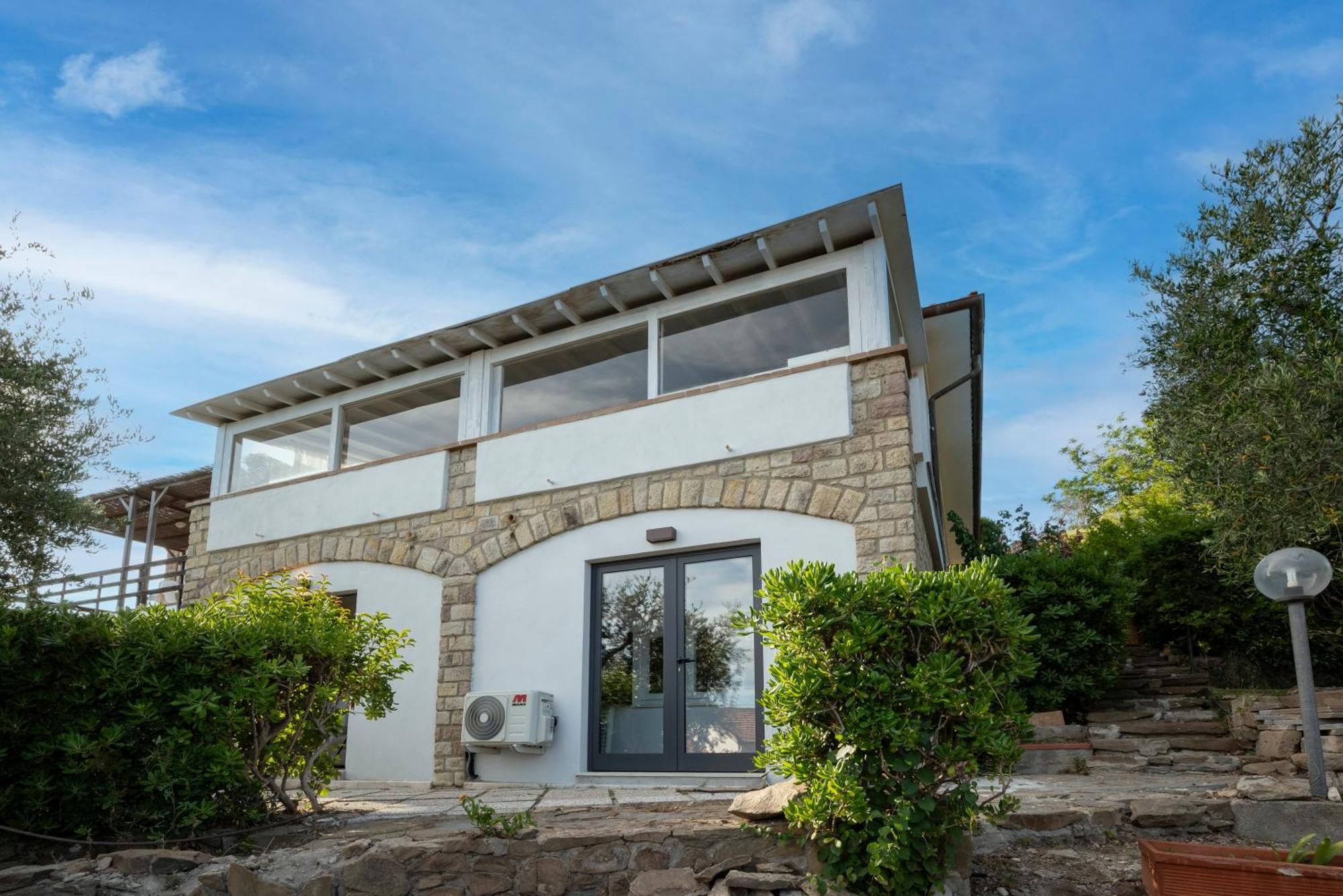 Villa Con Giardino Vista Mare Castiglione della Pescaia Buitenkant foto